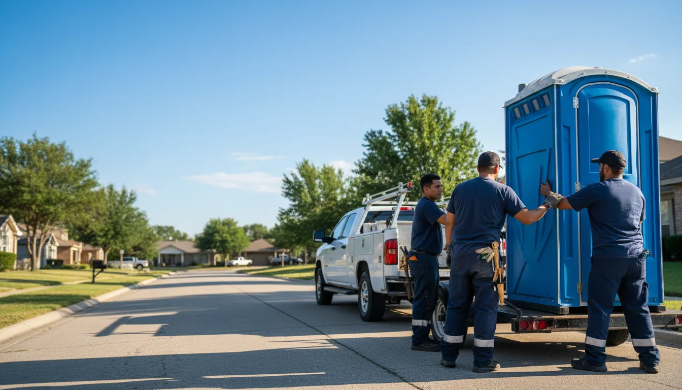 Portable Toilet Rental in Bloomingdale, IN near me